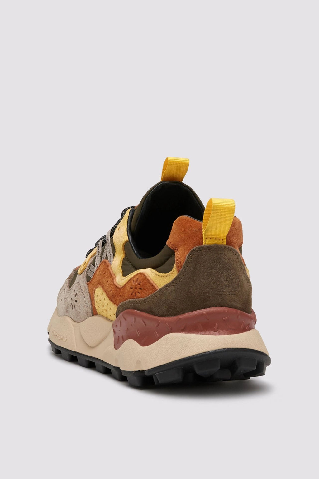 FLOWER MOUNTAIN Yamano 3 MAN Grey-yellow: szary sneakersy dla mężczyzn