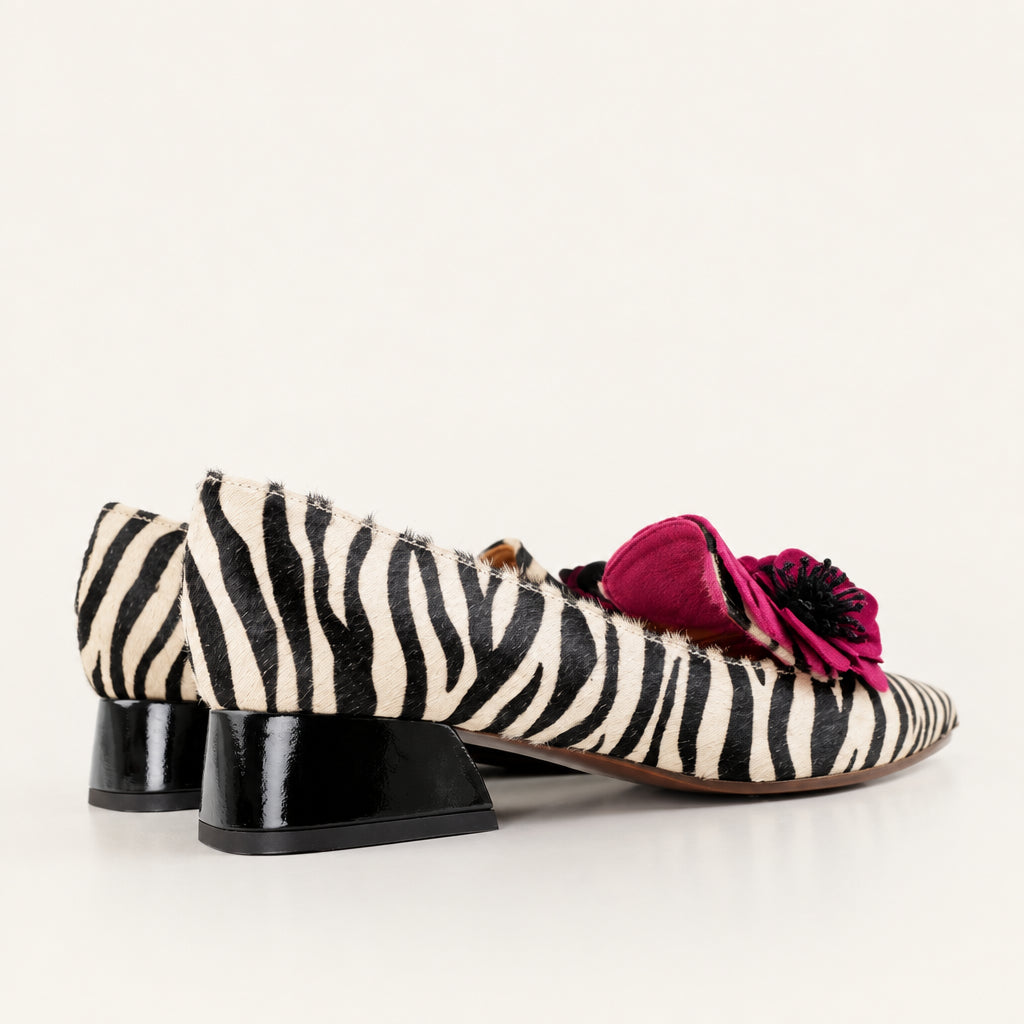 CHIE MIHARA | ZAPATOS DE VESTIR | MUJER | HADROS49 PINKIE ZEBRA | ANIMAL PRINT
