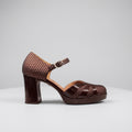 CHIE MIHARA | ZAPATOS DE VESTIR | MUJER | DEVI49 MOONY COBRE | MARRÓN