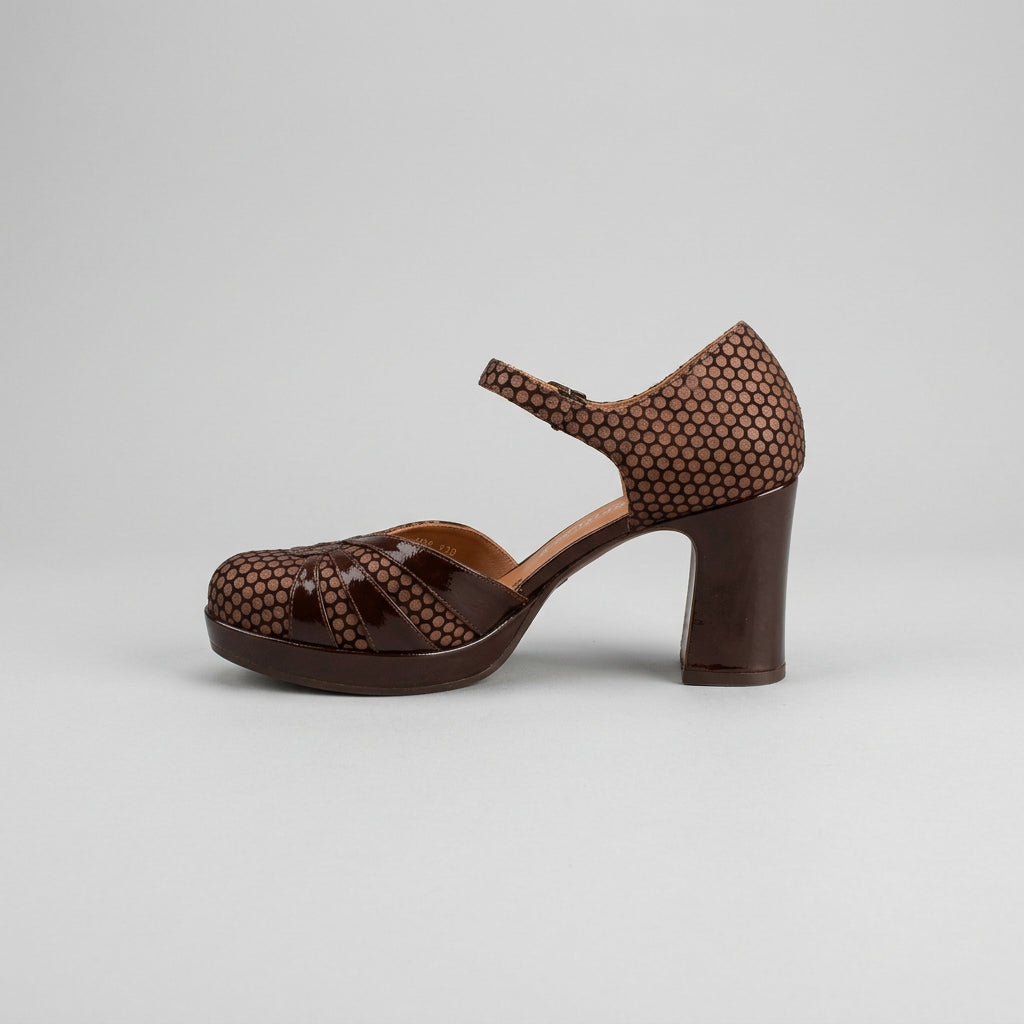 CHIE MIHARA | ZAPATOS DE VESTIR | MUJER | DEVI49 MOONY COBRE | MARRÓN