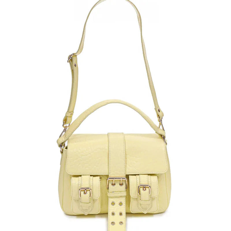 NUNOO Honey Buckle NEW Zealand Yellow W GOLD: amarillo sac pour femme