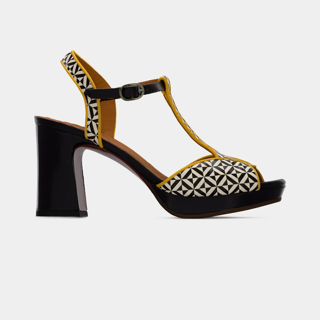 CHIE MIHARA KEDUNI48 Negro: black sandals for women