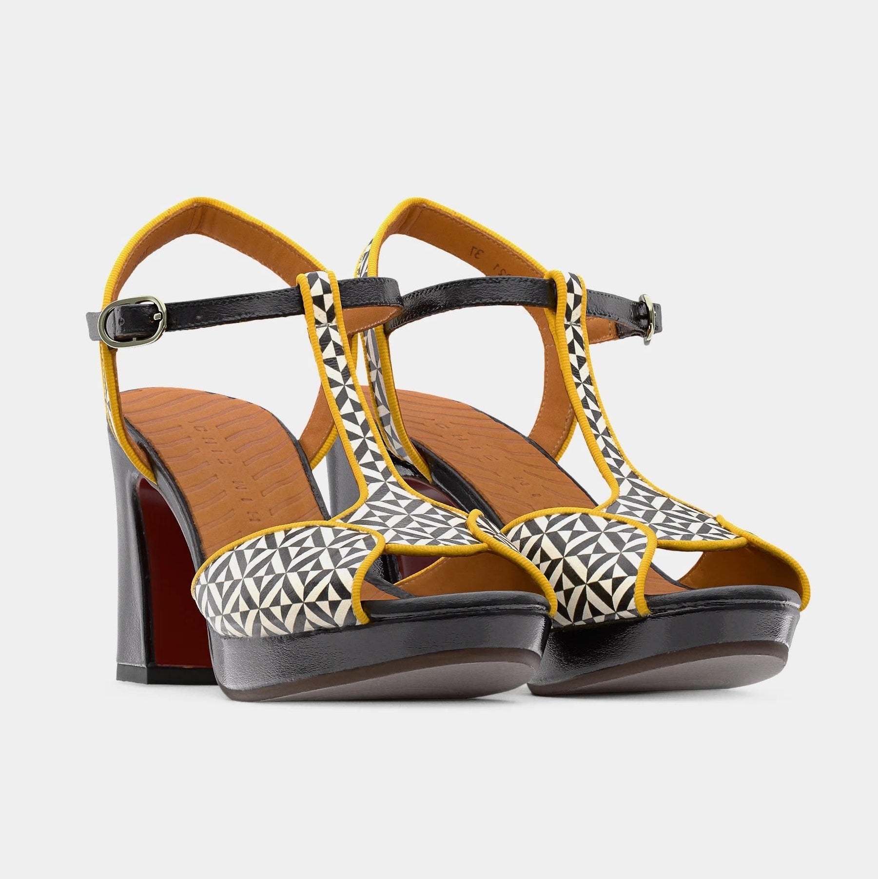 CHIE MIHARA KEDUNI48 Negro: black sandals for women