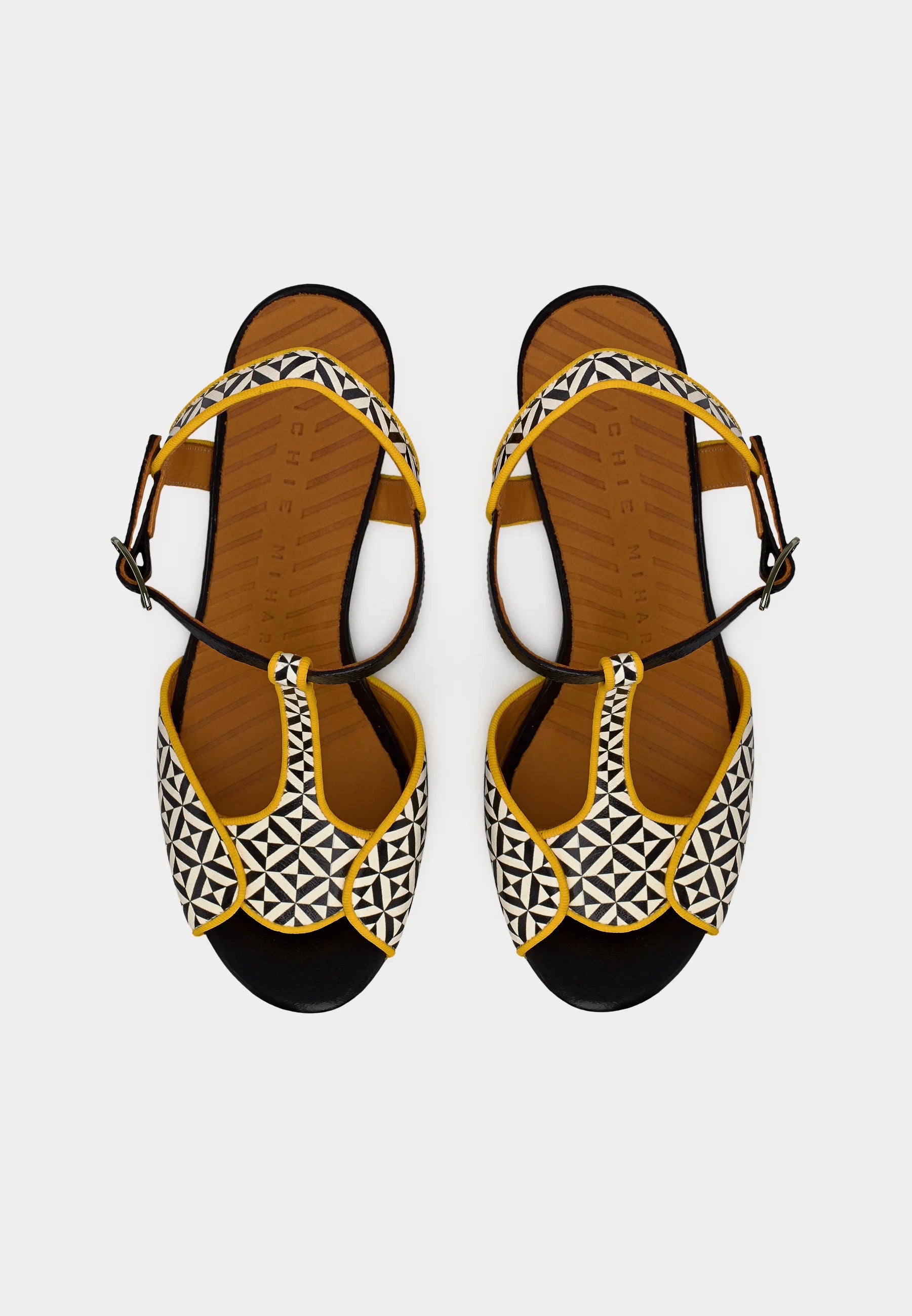CHIE MIHARA KEDUNI48 Negro: black sandals for women