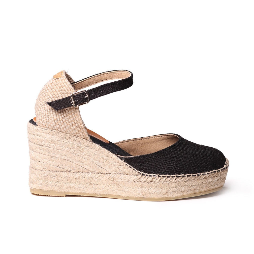 TONI PONS Negro: negre espadrilles dona per a dona