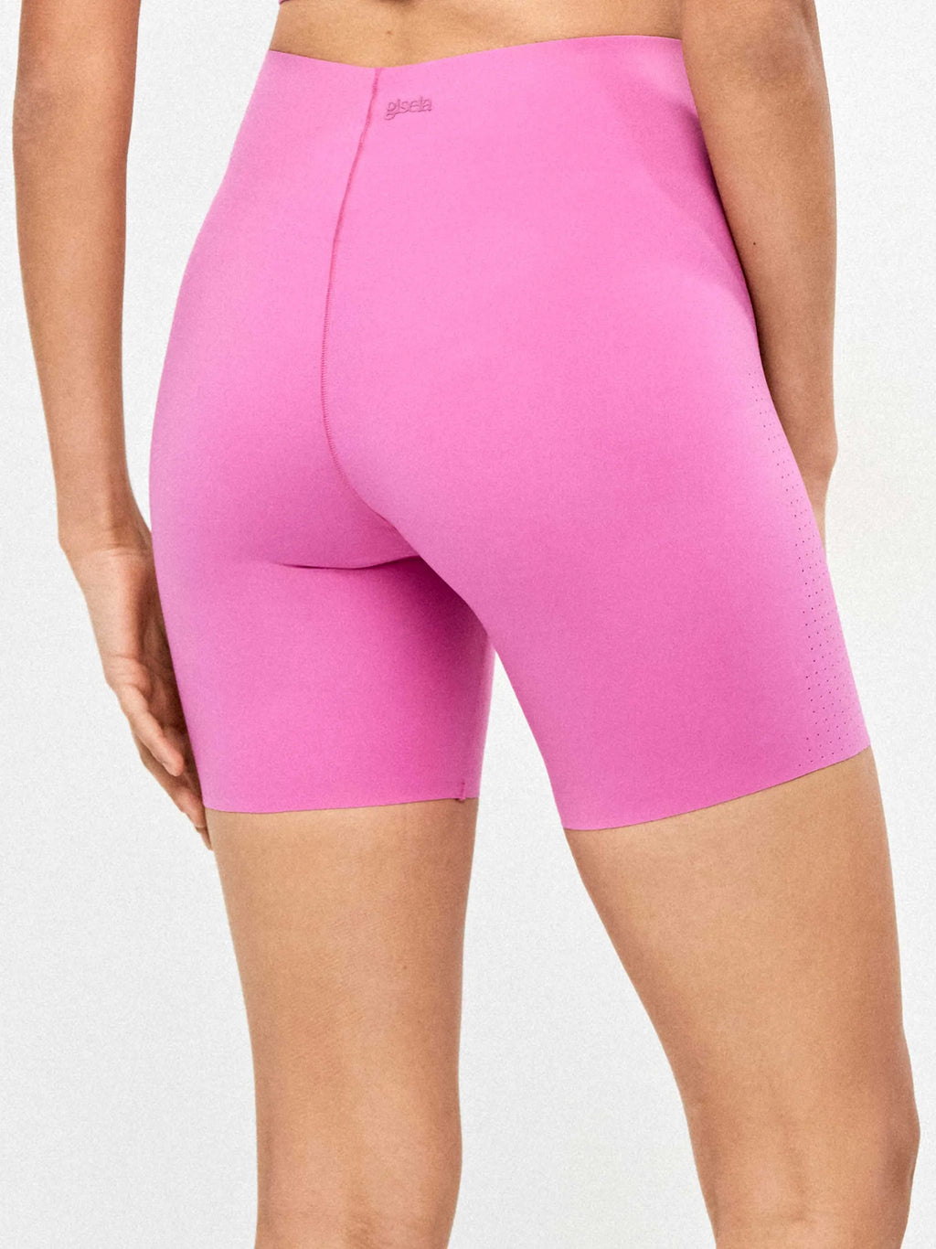 GISELA Leggin Biker ROSA: roze broek voor dames