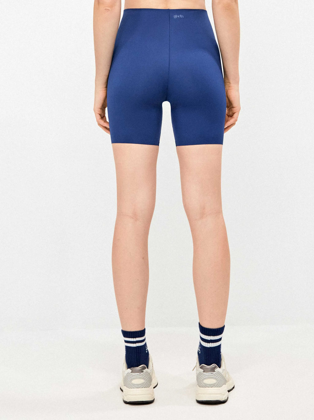 GISELA Legging Biker Marino: blue leggings for women