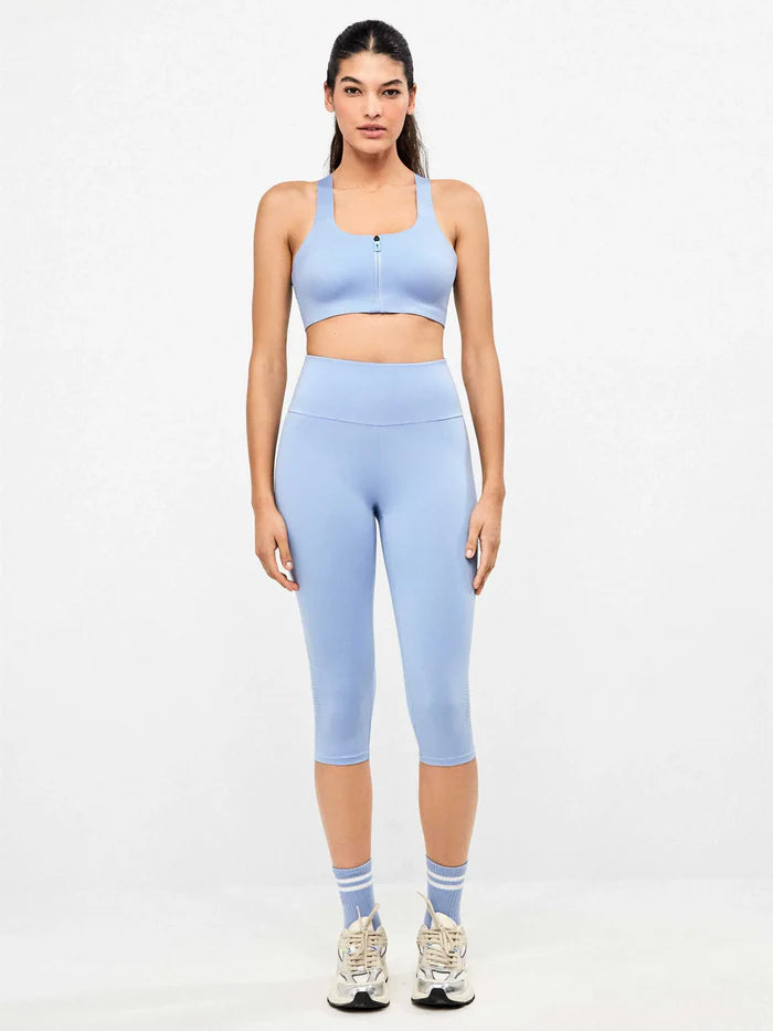 GISELA Legging AZUL Celeste: blau leggins für Damen
