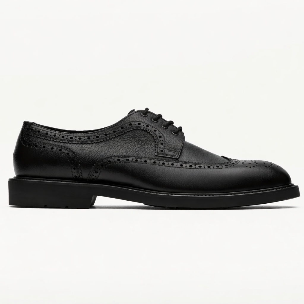 LOTTUSSE Baltimore Negro: black shoes for men