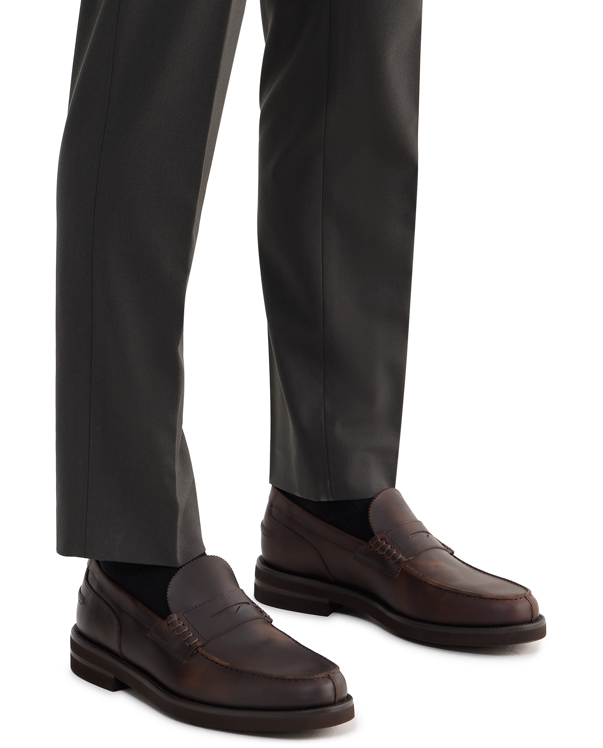 LOTTUSSE Daytona Marrón: marron mocassins pour homme