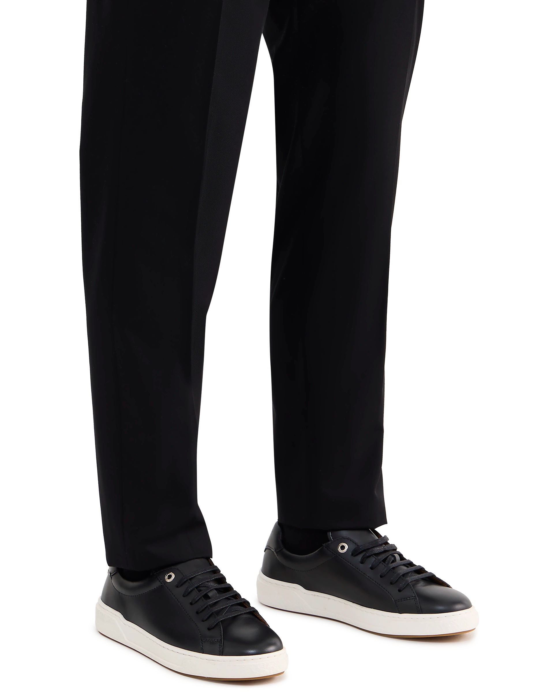 LOTTUSSE Torino Negro: schwarz Sneaker für Herren