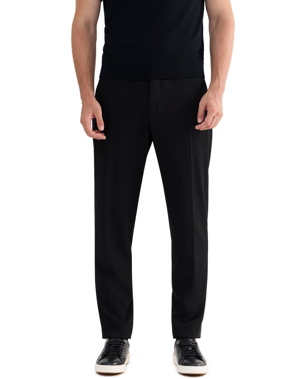LOTTUSSE Torino Negro: black trainers for men