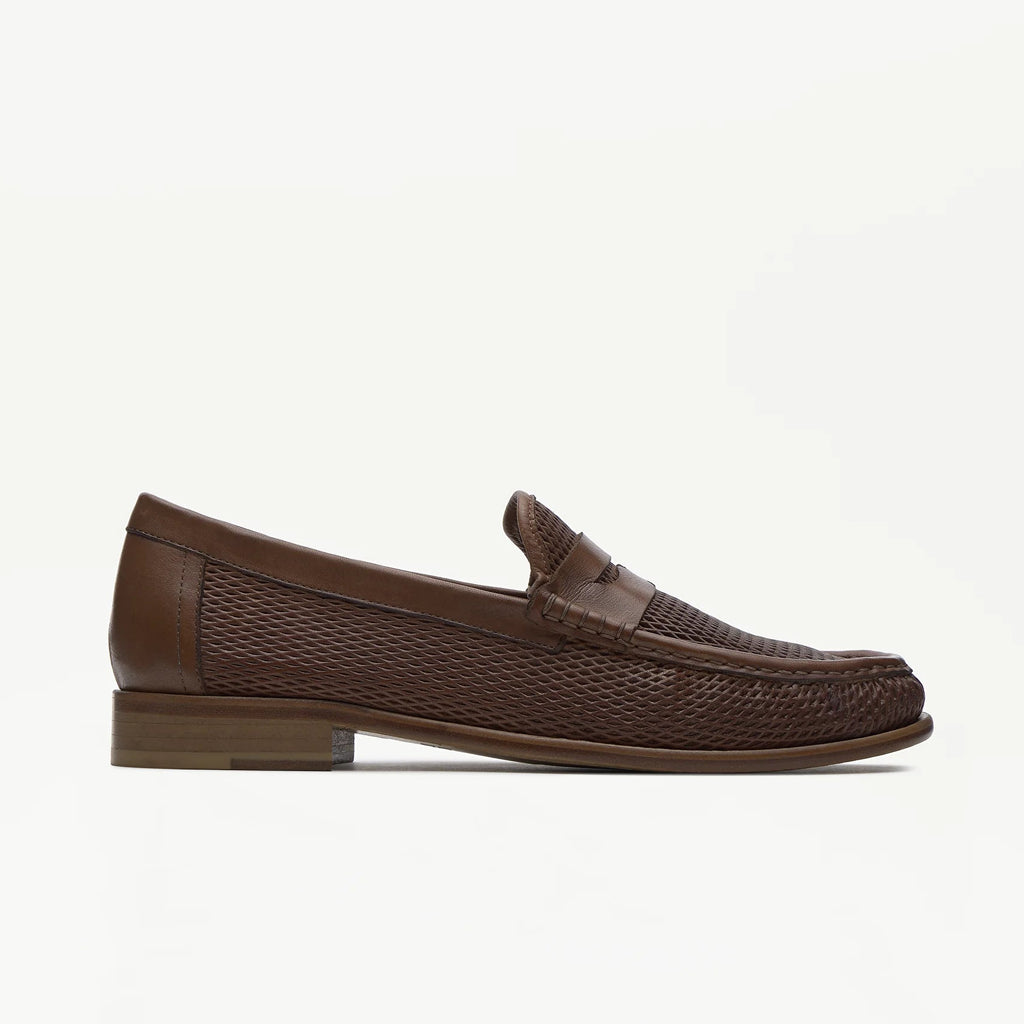 LOTTUSSE Lauren Cuero: brun loafers til mænd