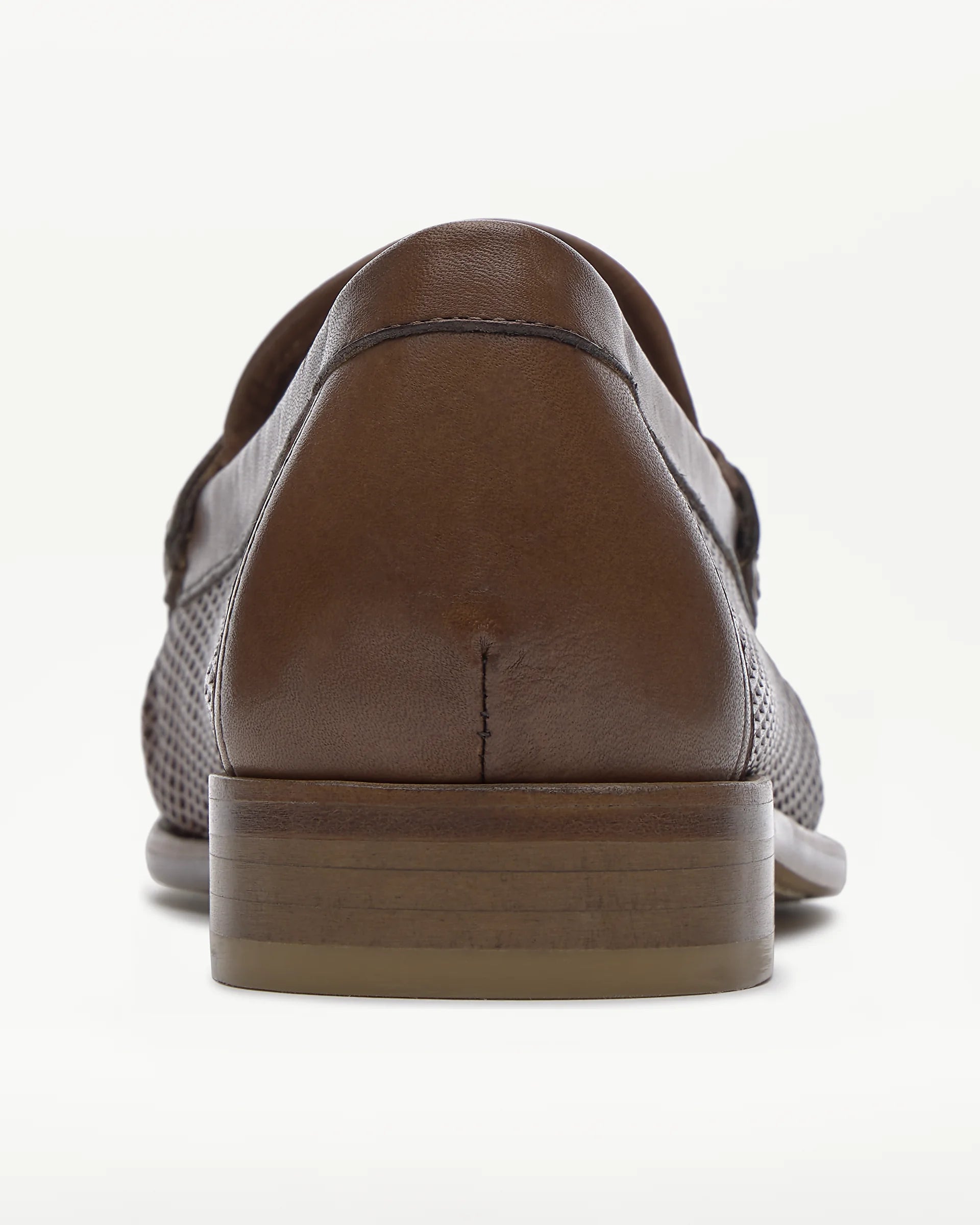 LOTTUSSE Lauren Cuero: brown loafers for men