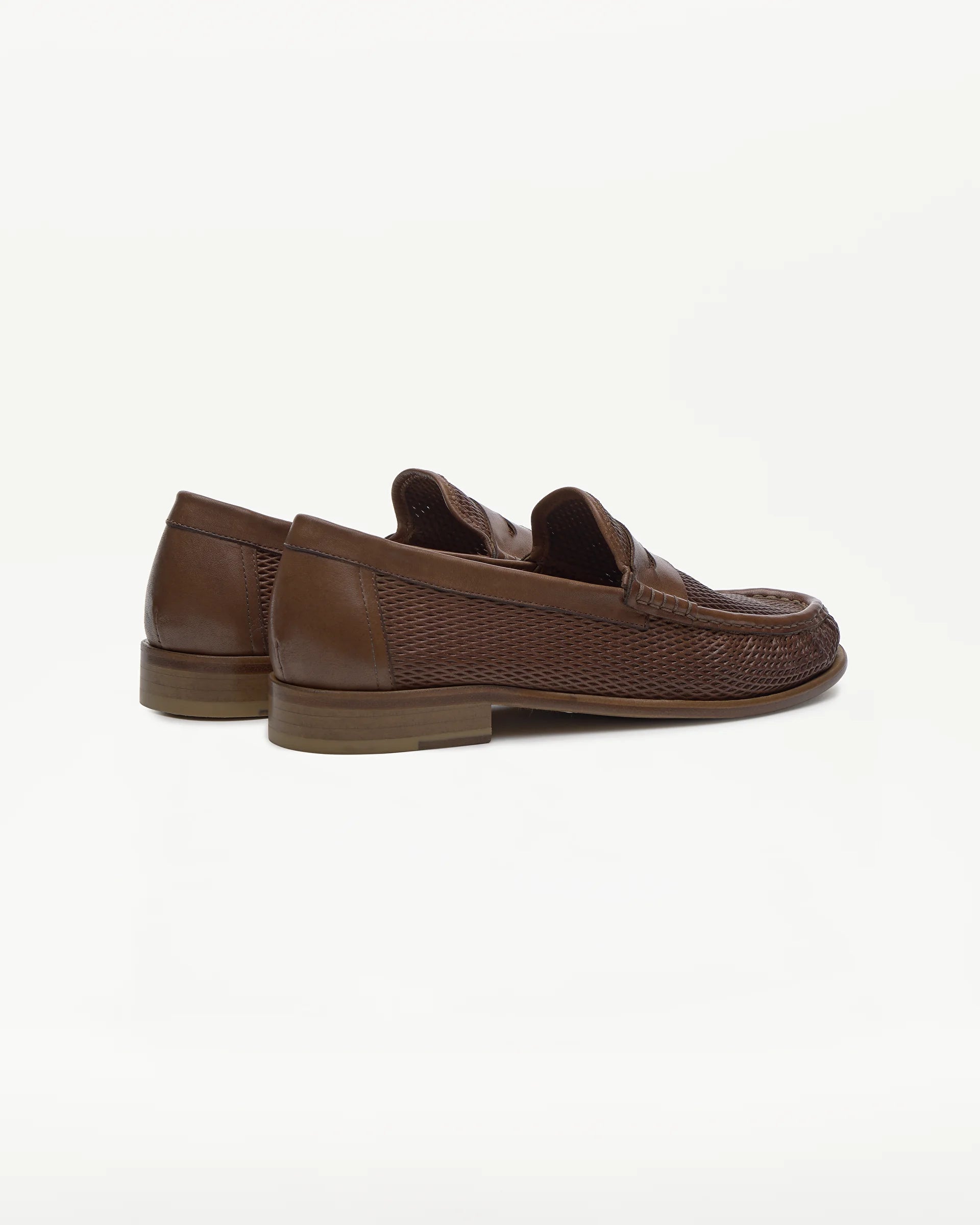 LOTTUSSE Lauren Cuero: brun loafers til mænd