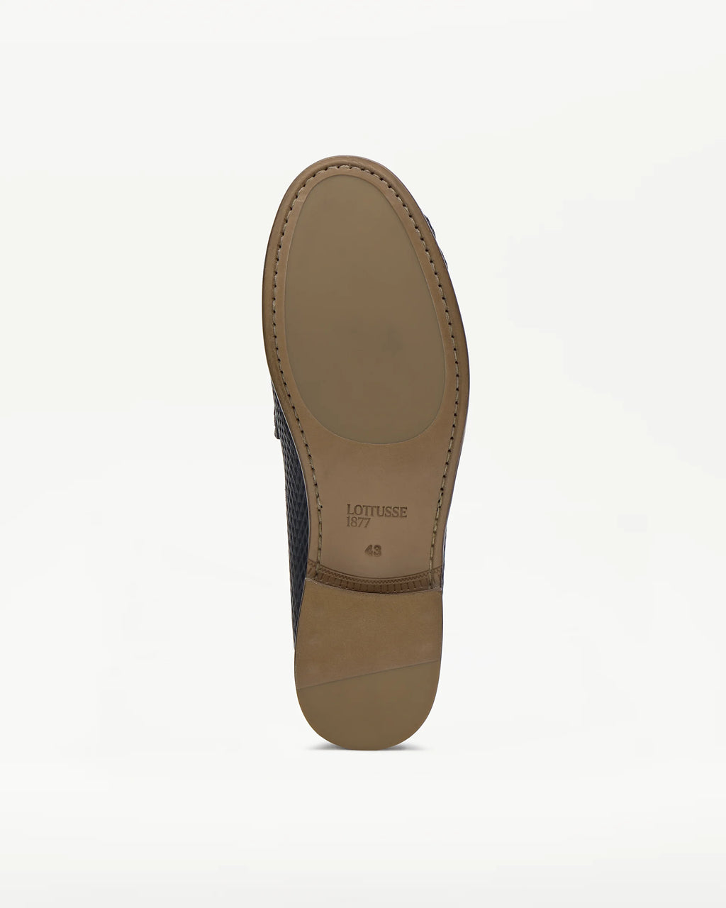 LOTTUSSE Lauren Marino: blue loafers for men