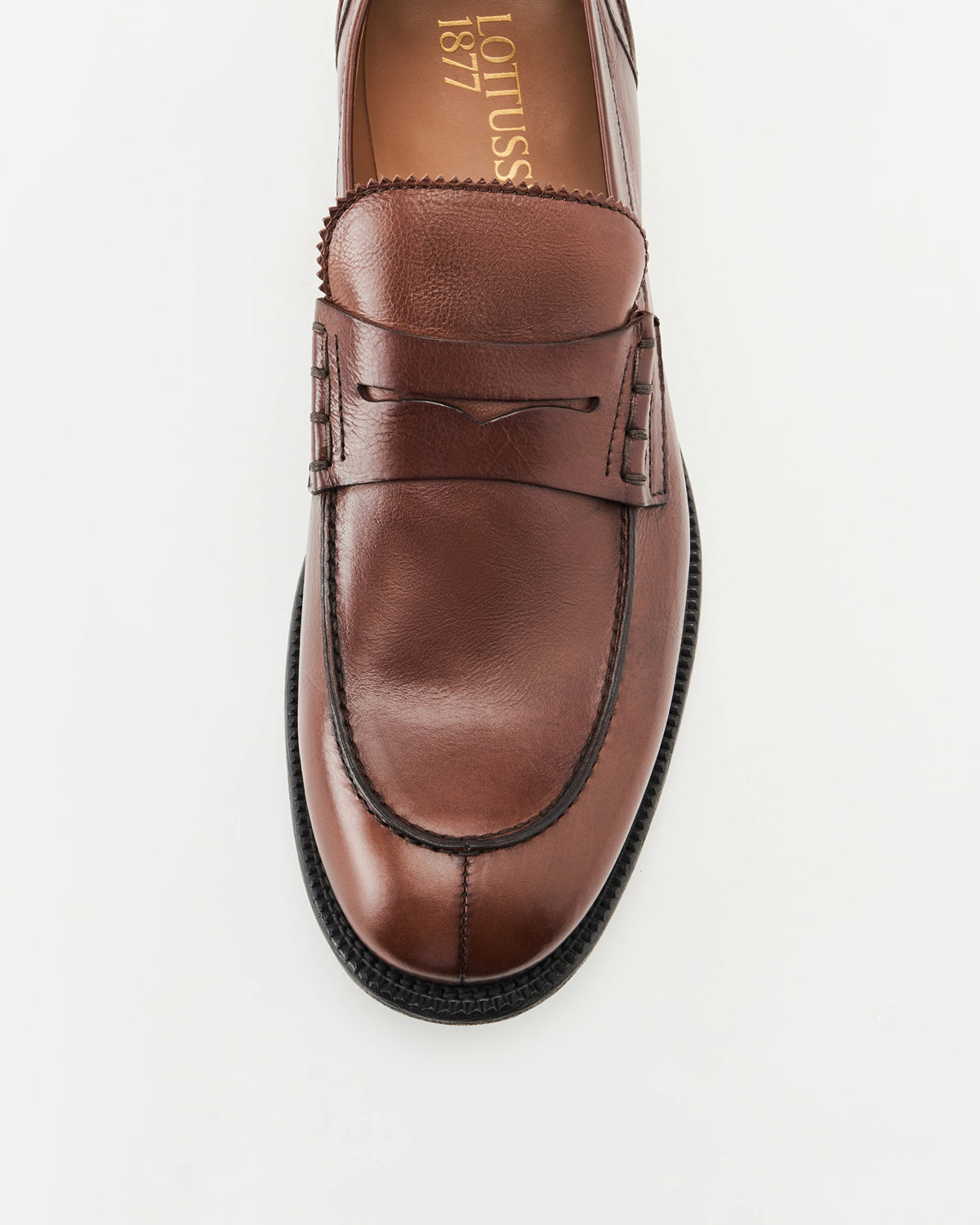 LOTTUSSE Lutton Corvara MOKA: bruin schoenen voor heren