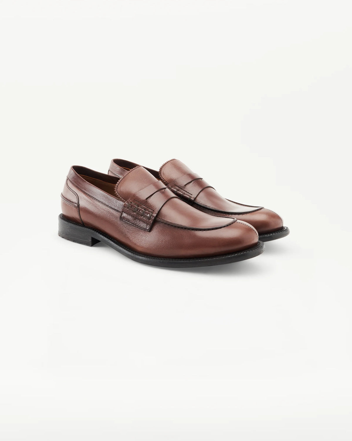 LOTTUSSE Lutton Corvara MOKA: bruin schoenen voor heren