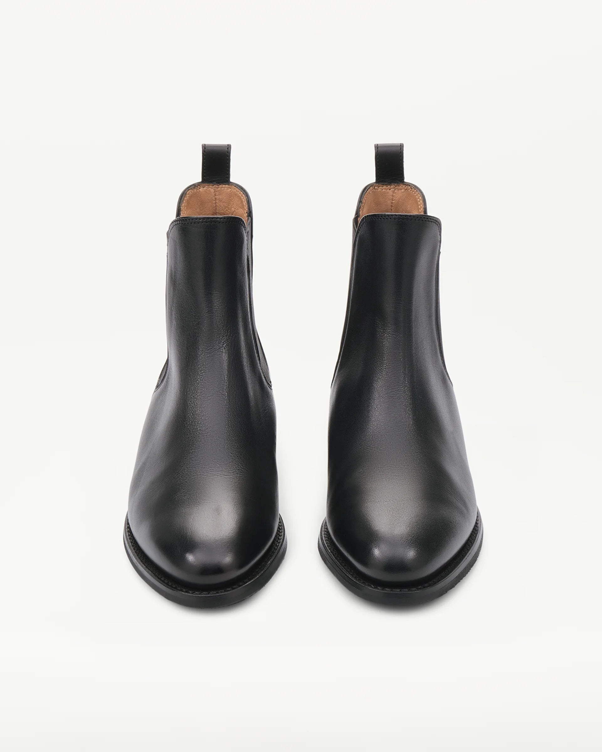 LOTTUSSE Botines Elásticos Cambridge Negro: black ankle boots for women