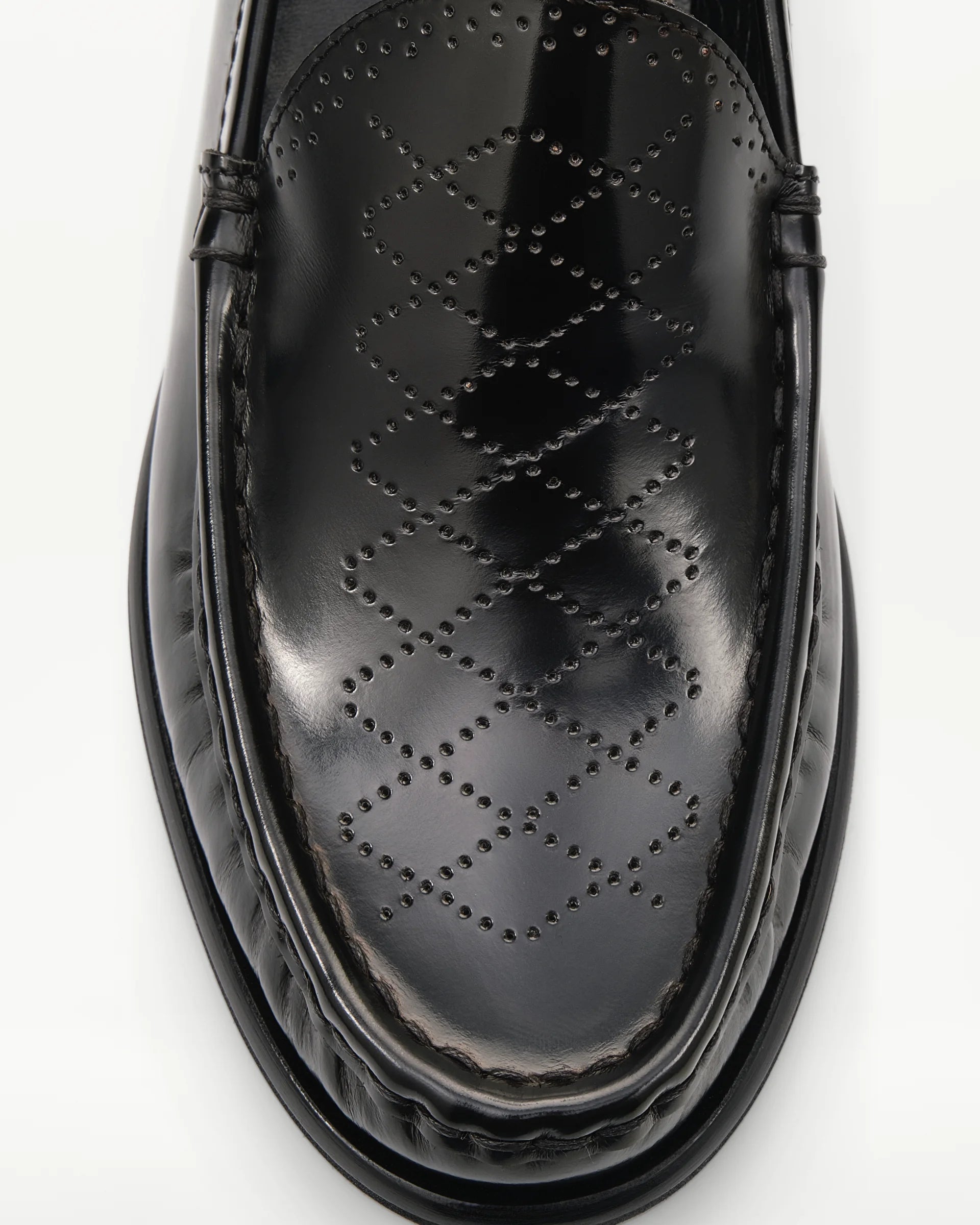 LOTTUSSE Mocasines LARA Vacuno Negro: black loafers for women