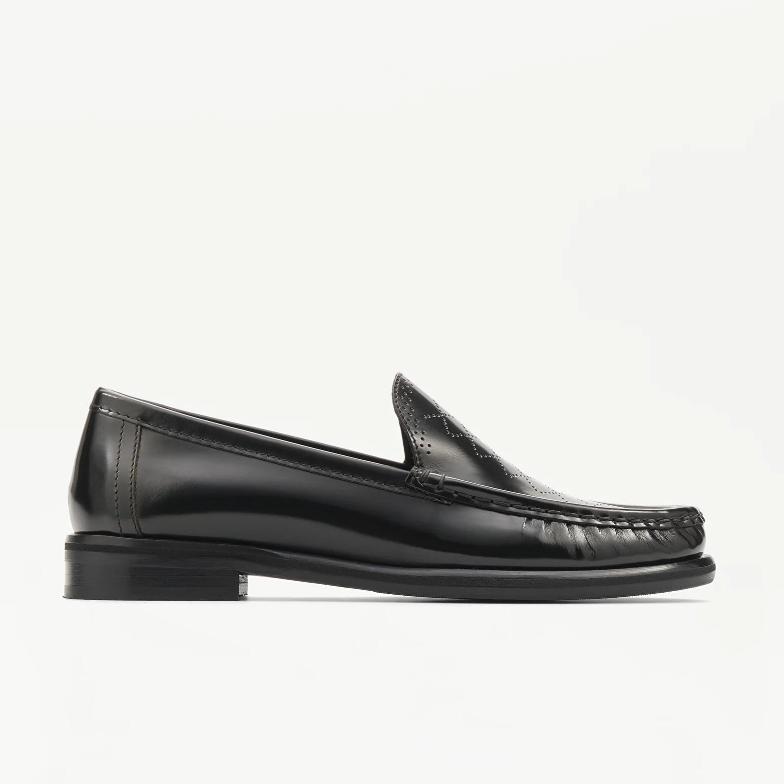 LOTTUSSE Mocasines LARA Vacuno Negro: black loafers for women