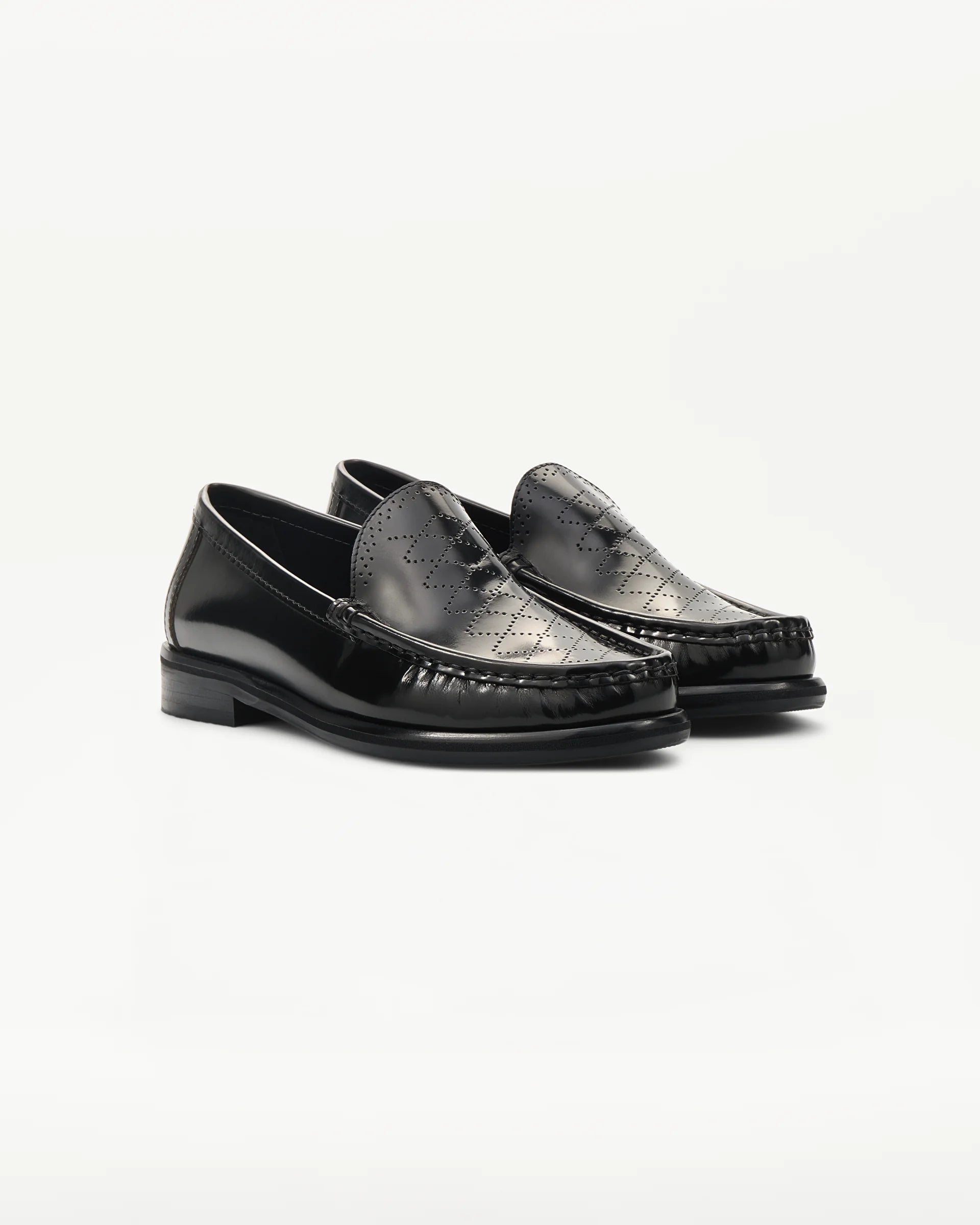 LOTTUSSE Mocasines LARA Vacuno Negro: black loafers for women