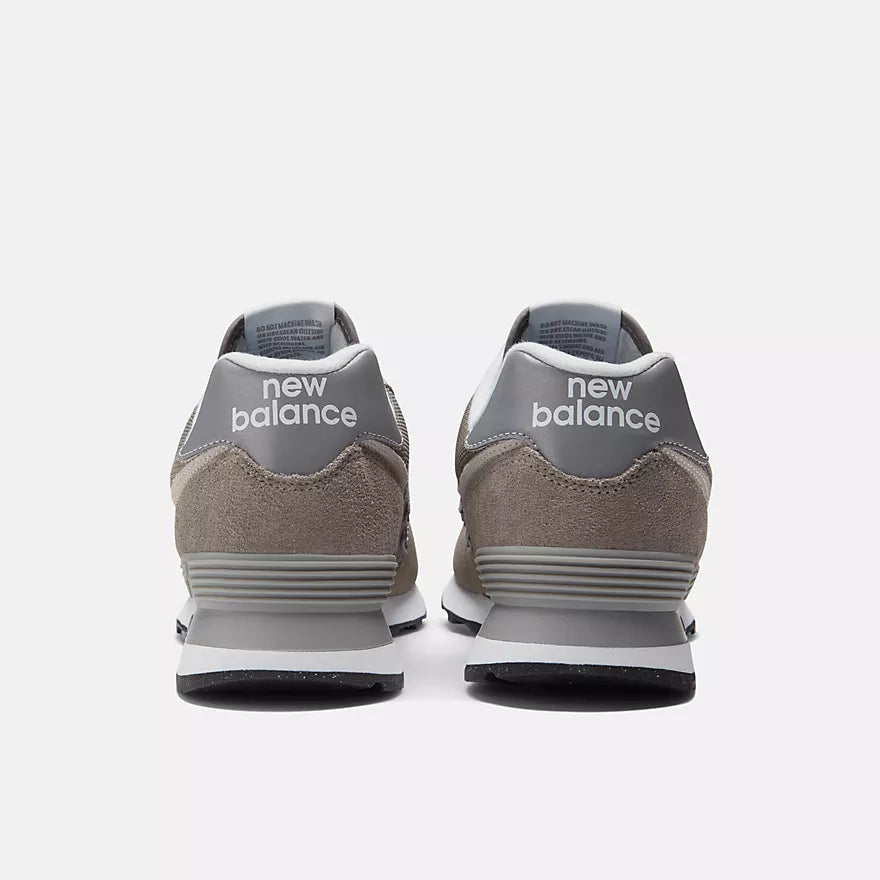 NEW BALANCE ML574EVG GREY: grey trainers for men