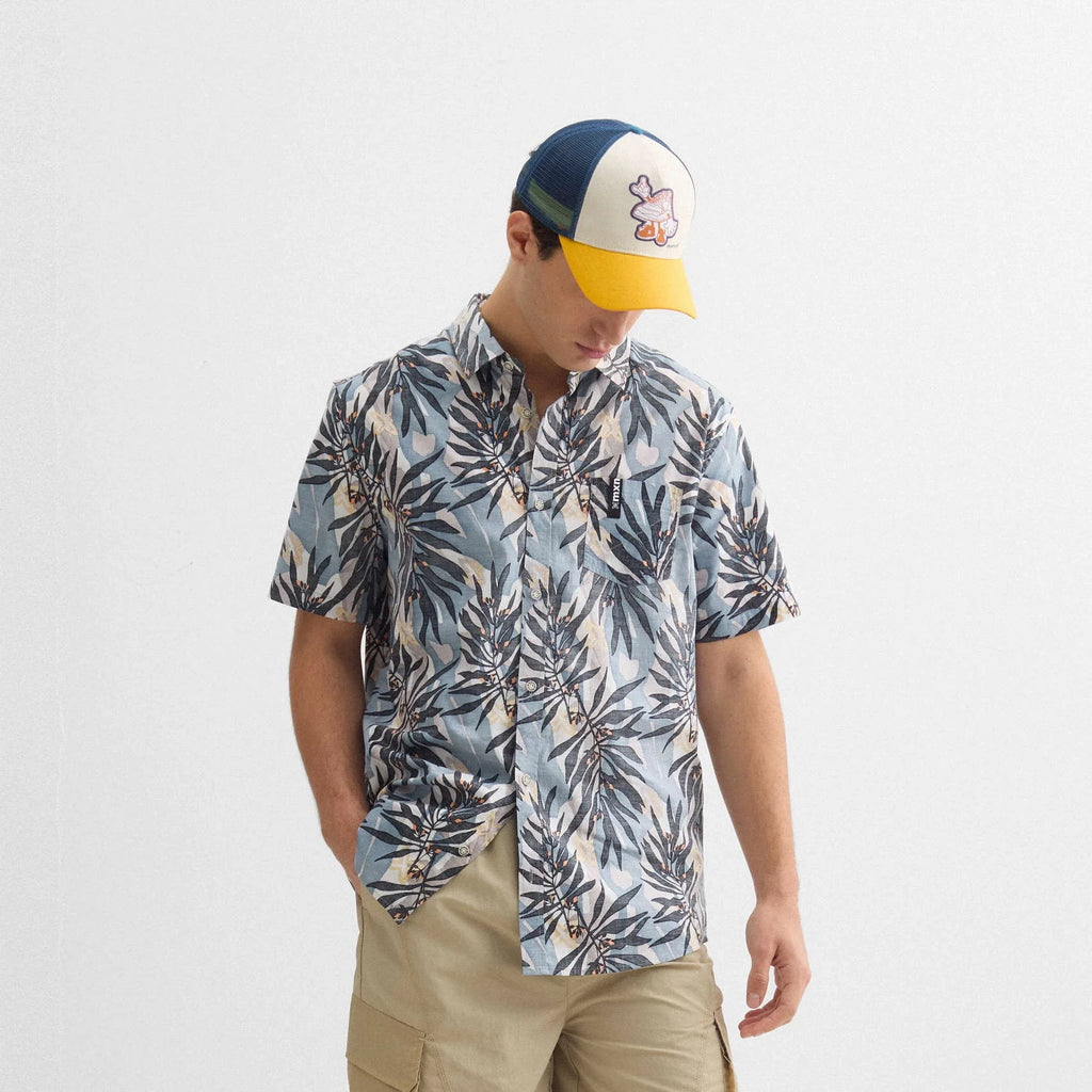 CAMISA MUNICH UNISEX MODELO SHIRT GUAYABA STREETWEAR PRINT EXOTIC REFERENCIA 2507475