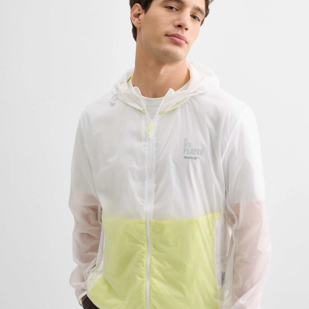 CHAQUETA MUNICH UNISEX MODELO WINDBRAKER GLASS STREETWEAR LIME REFERENCIA 2507478