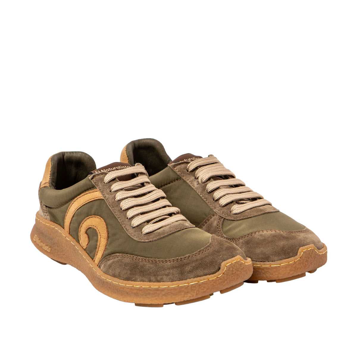 EL NATURALISTA | SNEAKERS | UNISEX | N5435A MULTI MATERIAL FOREST/OROEL | MARRÓN