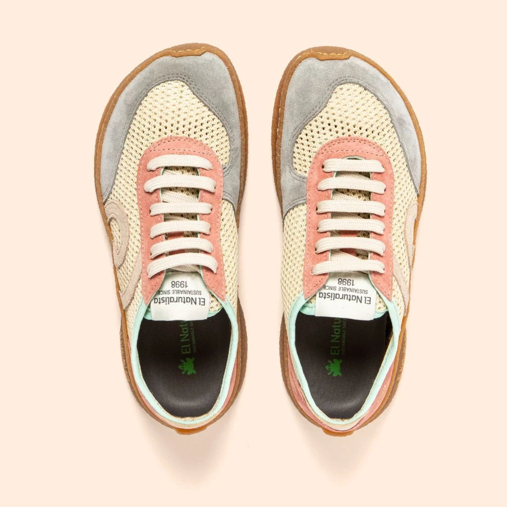 EL NATURALISTA N5435C Multi Material Candy/oroel: pink trainers unisex