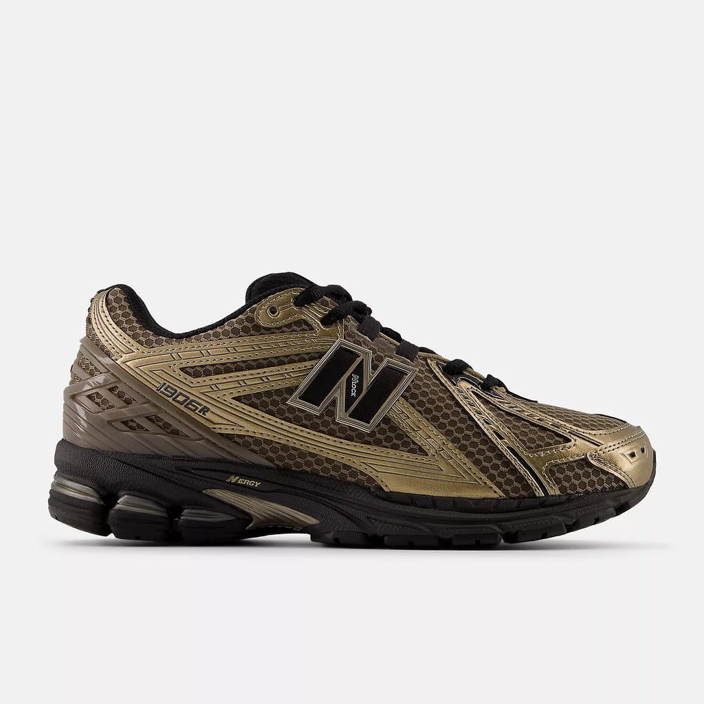 NEW BALANCE U1906RCJ Mushroom con Black y Black Metallic: daurat vambes per a dona