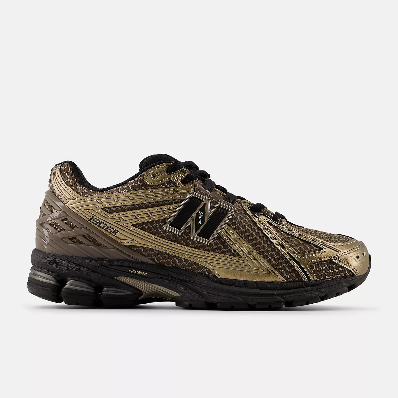 NEW BALANCE | SNEAKERS | MUJER | U1906RCJ MUSHROOM CON BLACK Y BLACK METALLIC | DORADO