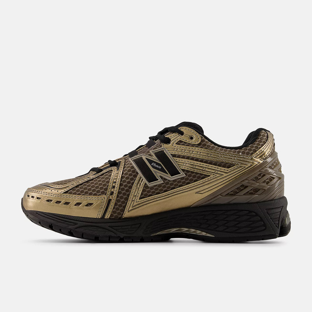 NEW BALANCE U1906RCJ Mushroom con Black y Black Metallic: daurat vambes per a dona