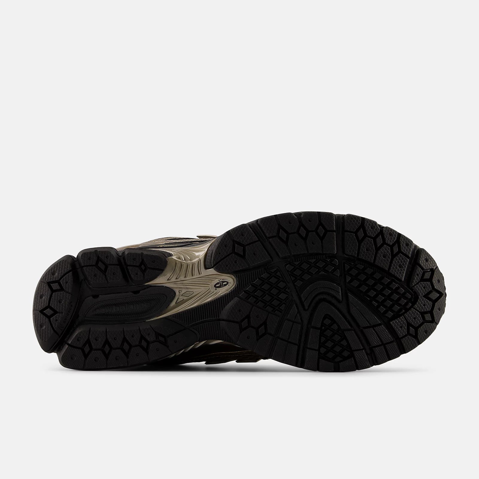 NEW BALANCE U1906RCJ Mushroom con Black y Black Metallic: daurat vambes per a dona