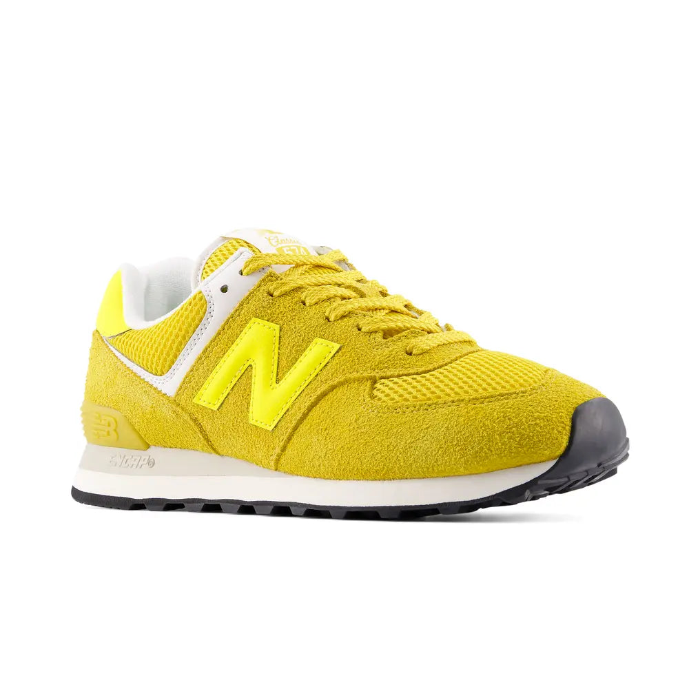 NEW BALANCE U5749BU Darker Kelly Green: amarillo sneakers unisex