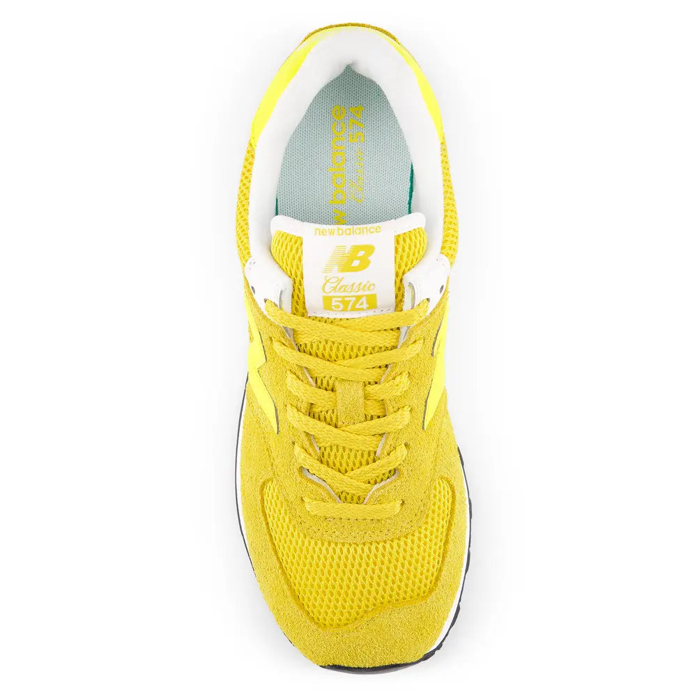 NEW BALANCE U5749BU Darker Kelly Green: amarillo sneakers unisex