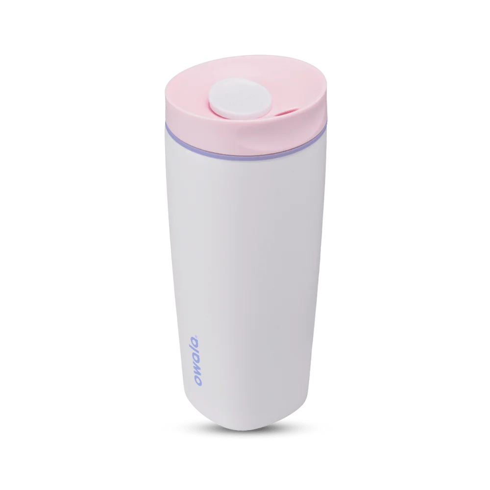 OWALA | BOTELLAS | UNISEX | SMOOTHSIP® CANDY COATED GRIS | ROSA