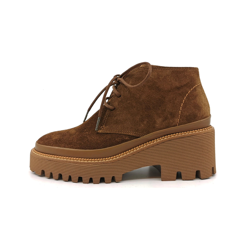 PONS QUINTANA Carmen Toffee: brown ankle boots for women