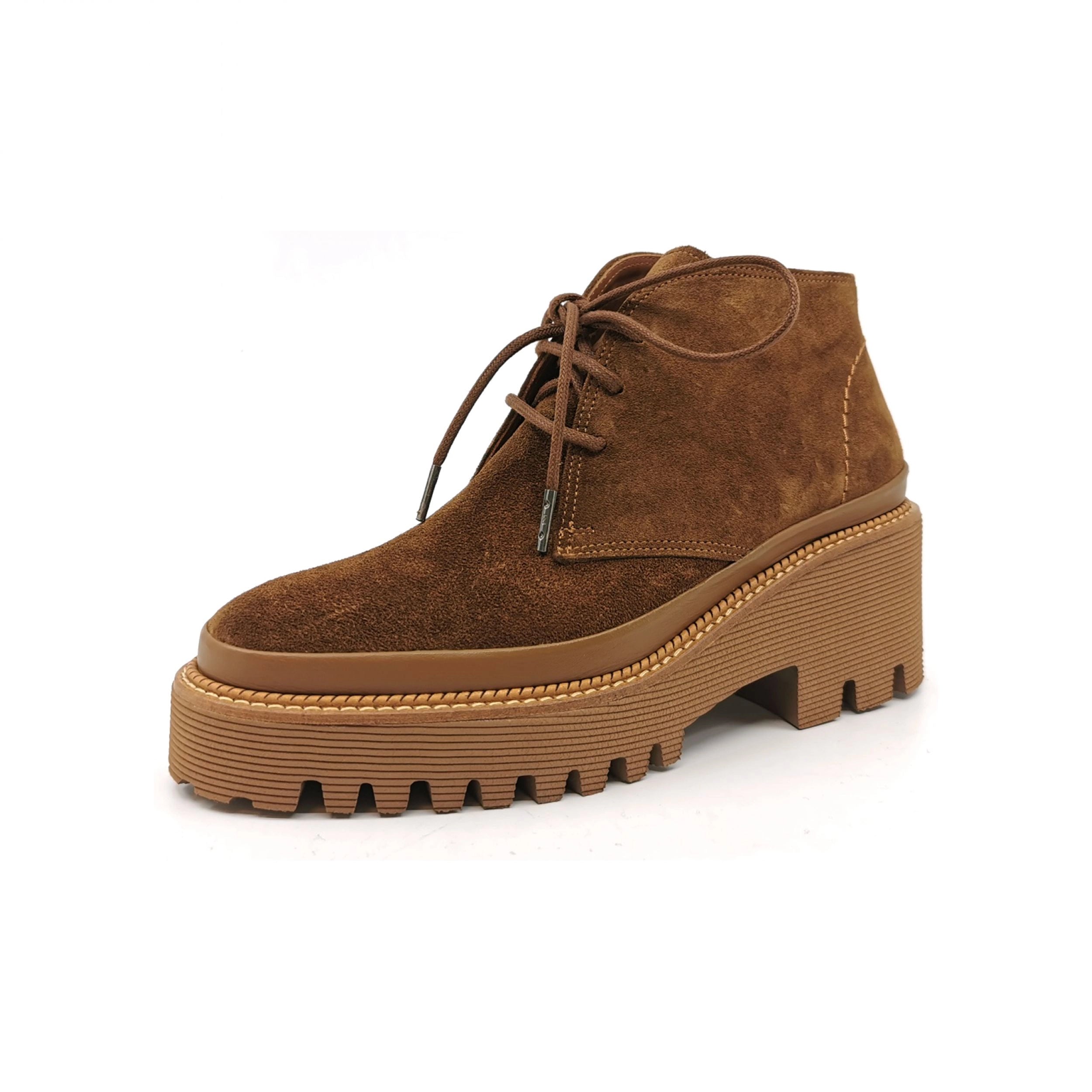 PONS QUINTANA Carmen Toffee: brown ankle boots for women