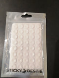 STICKYBESTIE The Double Bestie White: blanc funda teléfono unisexe