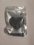 STICKYBESTIE Popsocket: black funda teléfono unisex