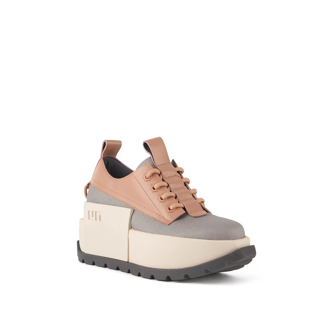 UNITED NUDE ROKO Patrol Derby Neutrals: beige shoes for women
