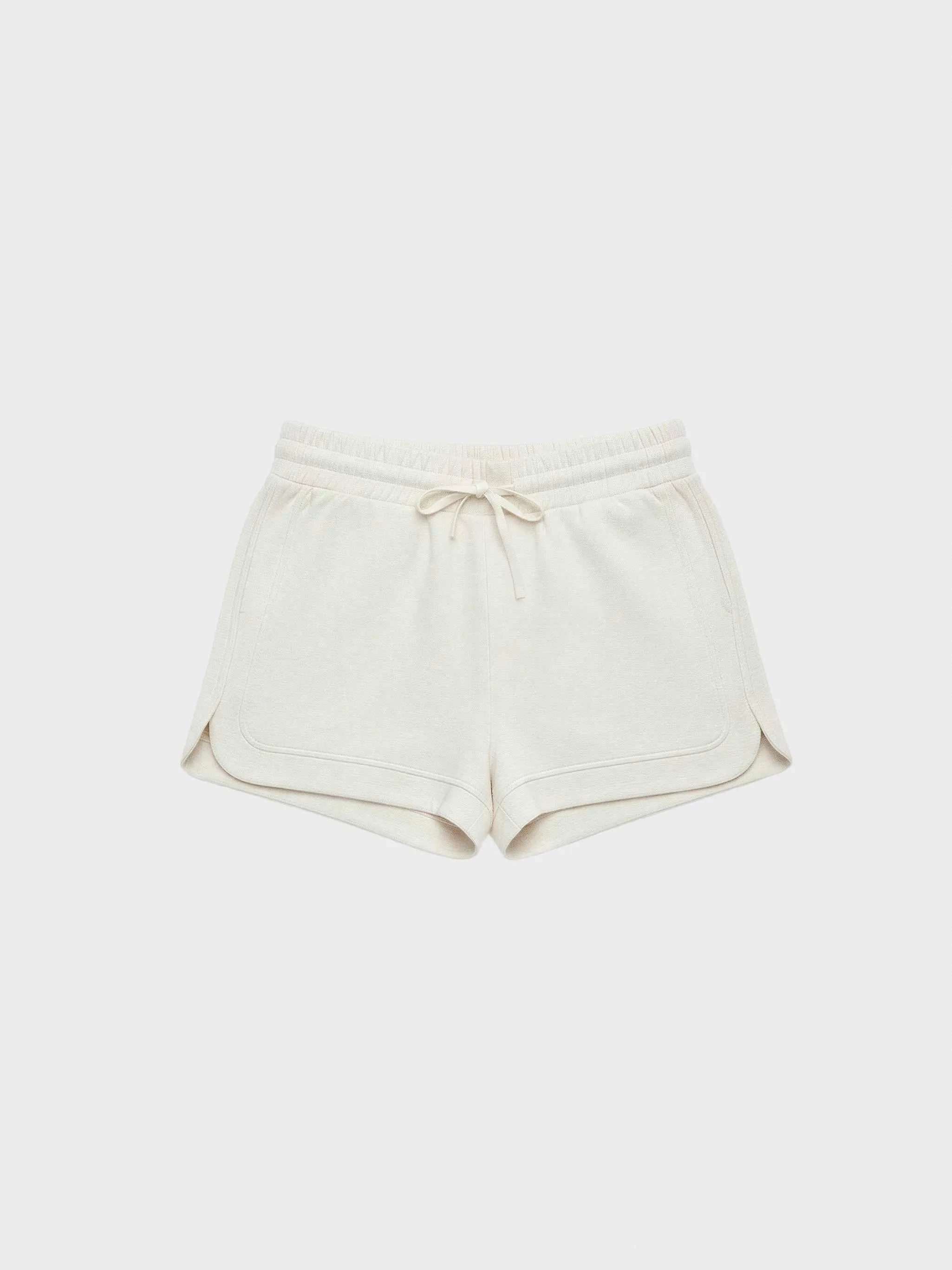 GISELA Short Beige Claro: beige trousers for women
