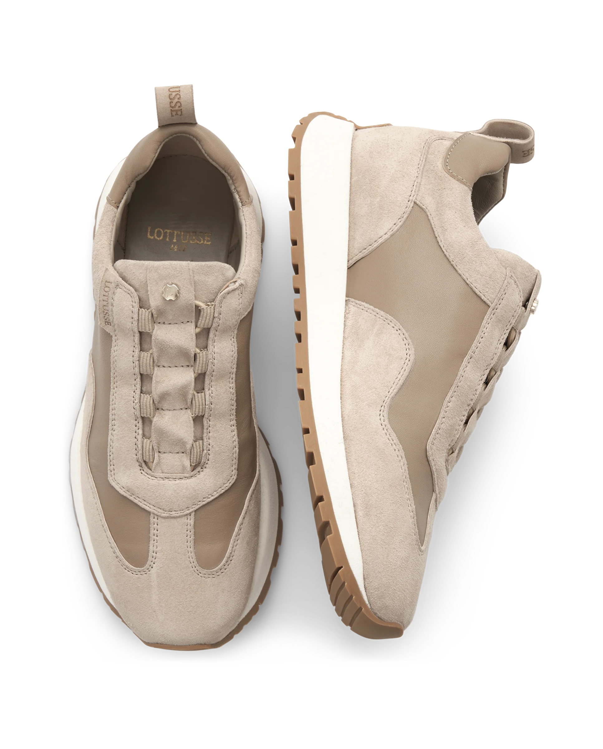 LOTTUSSE Dianneq: grey trainers for women
