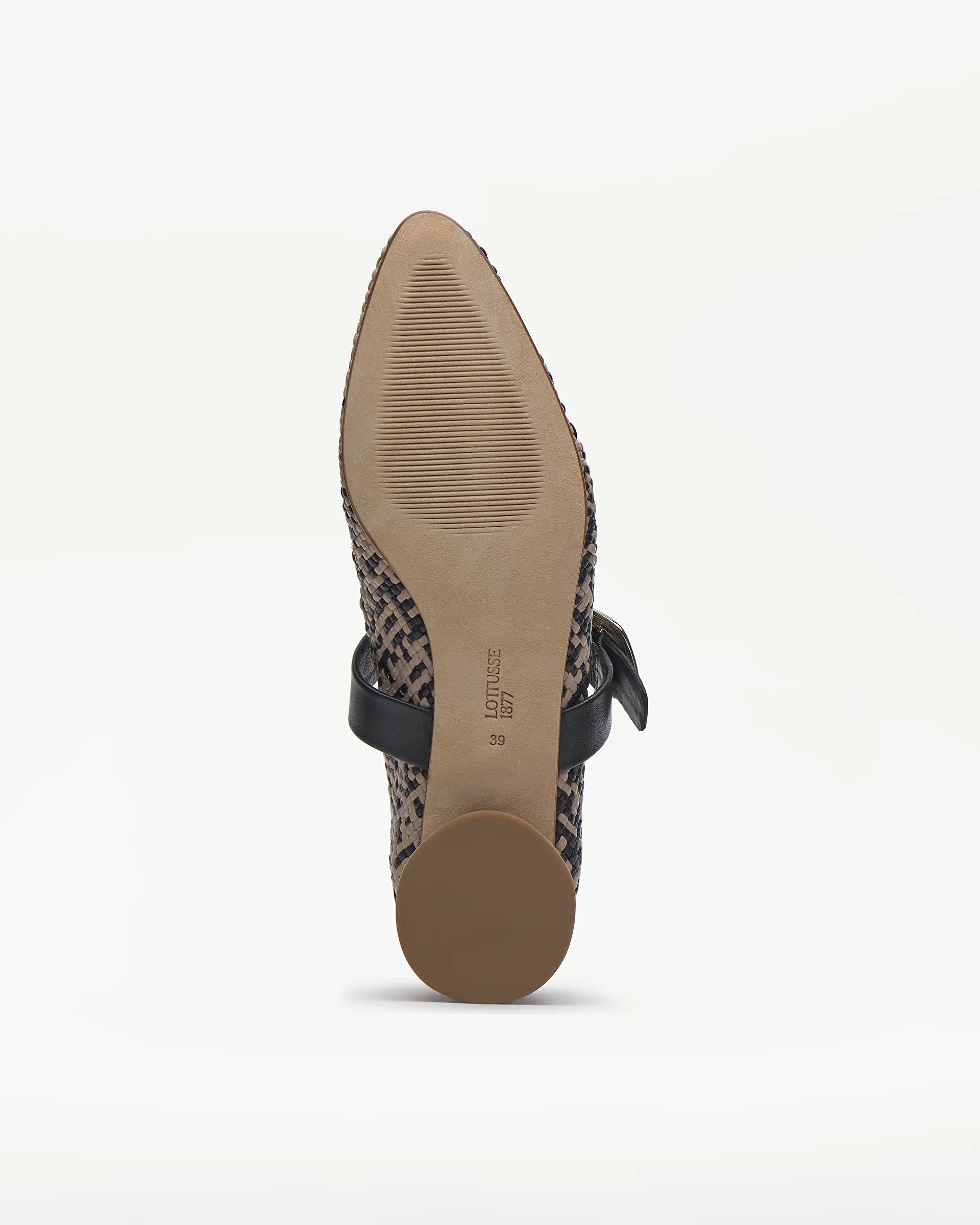 LOTTUSSE Summer Negro: beige ballet flats for women
