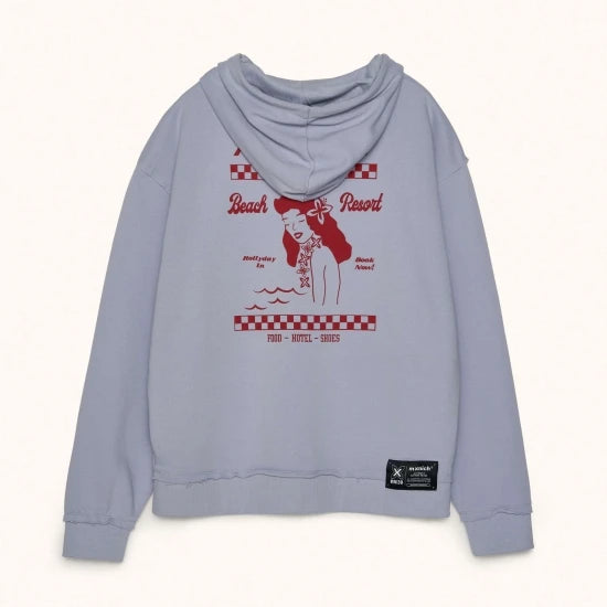 MUNICH Hoodie Aloha Purple: lila sweatshirt for men
