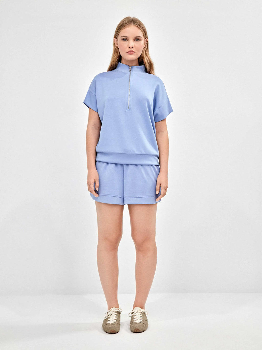 GISELA Sudadera Celeste: blau sweatshirts per a dona