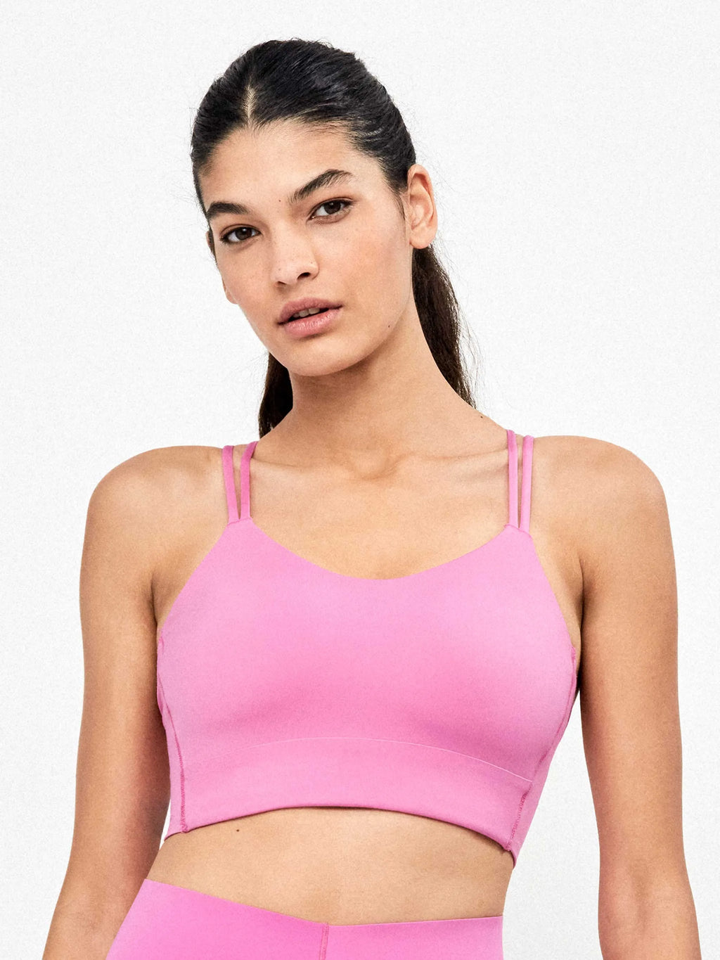 GISELA TOP Deportivo ROSA: وردي top للنساء