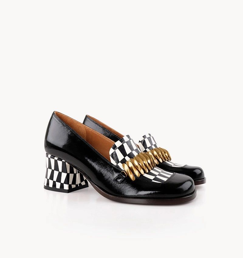 CHIE MIHARA | ZAPATOS DE VESTIR | MUJER | TIBRO SUCRE NEGRO | NEGRO